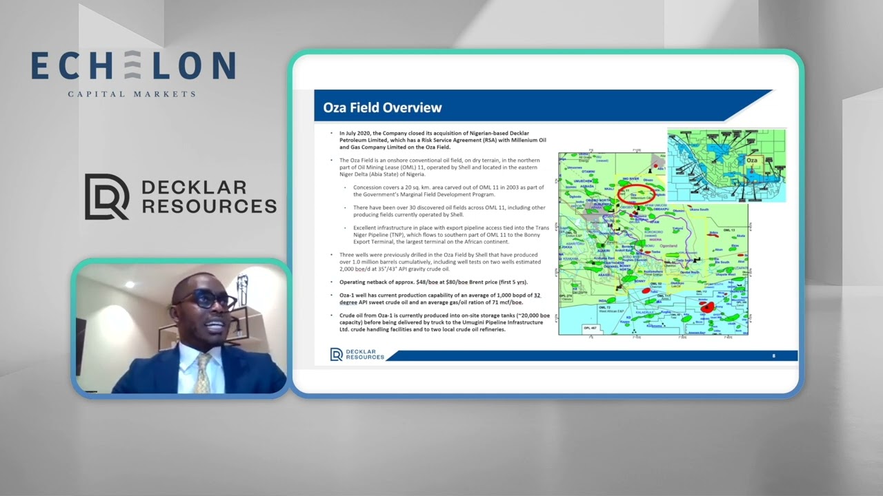 Opportunities in International Energy: Decklar Resources | Echelon Capital Markets