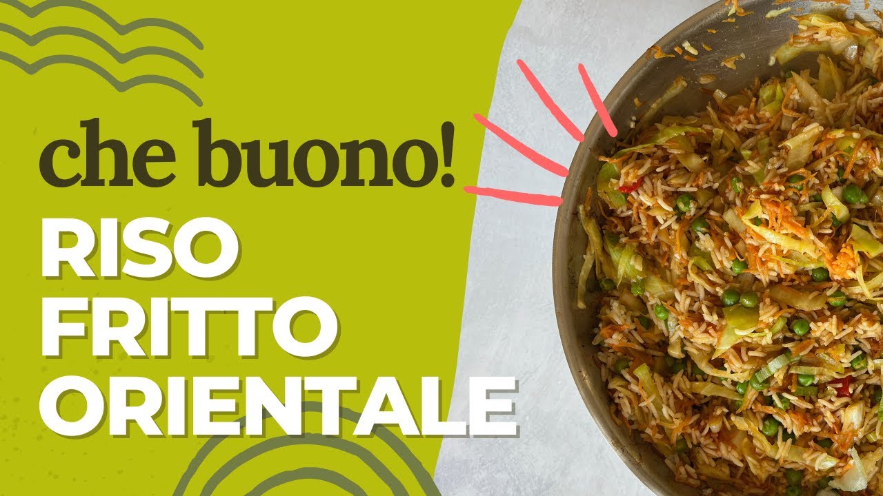 Riso fritto orientale, saltato con le verdure