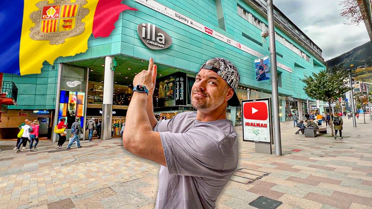 EL CENTRO COMERCIAL M&Aacute;S FAMOSO de ANDORRA y sus RESTAURANTES 🇦🇩 *TODOS los YOUTUBERS&nbsp;VIENEN&nbsp;AQU&Iacute;*