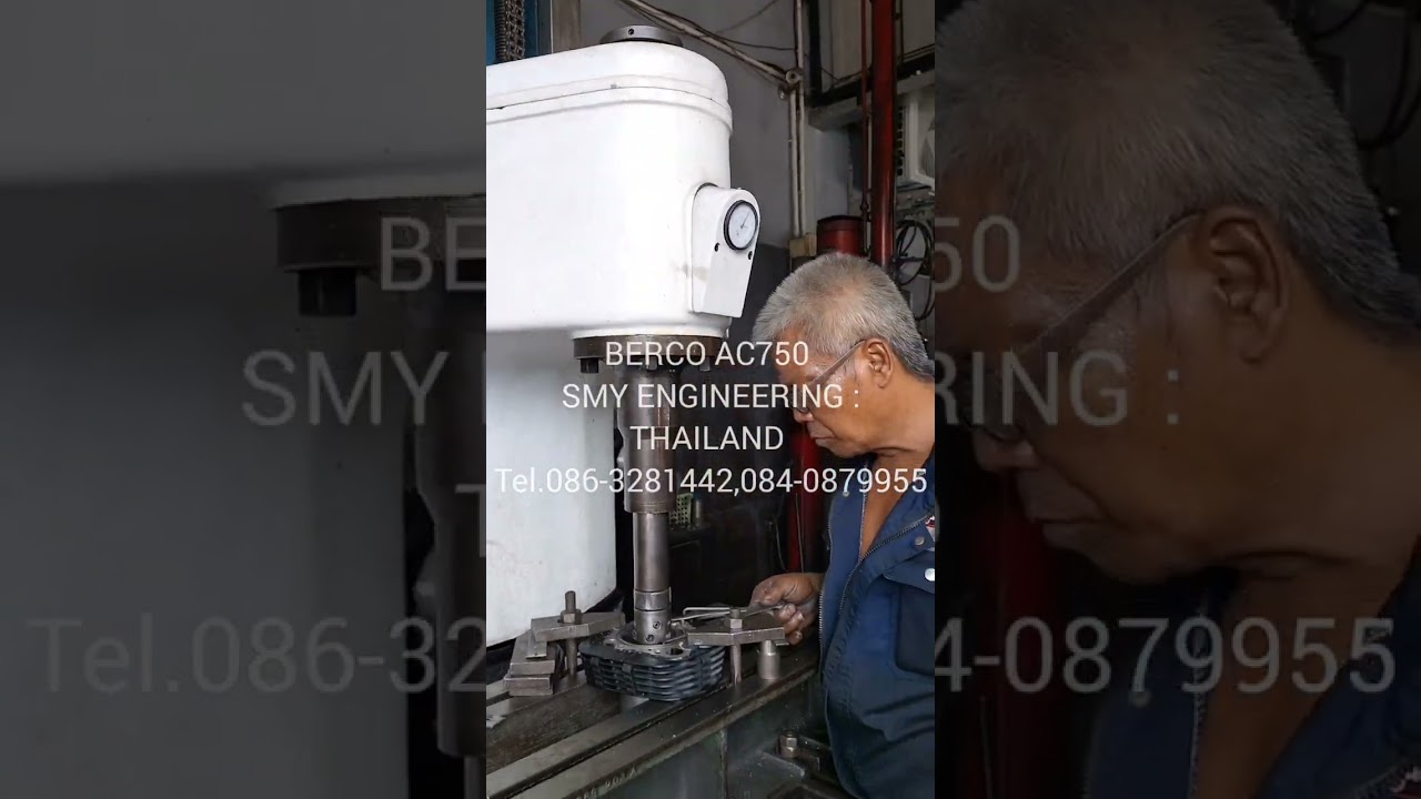 BERCO AC750 : BORING CYLINDER BLOCK