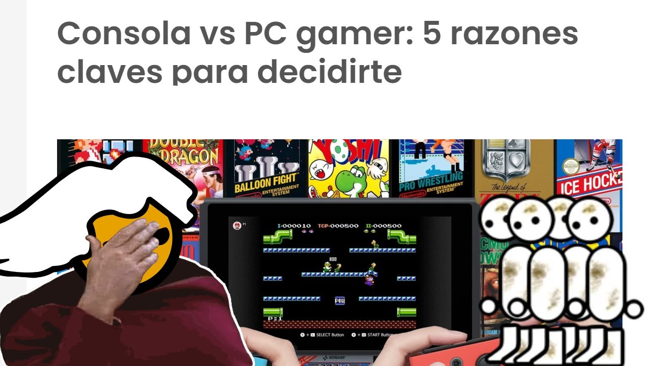 5 RAZONES PARA COMPRAR UNA CONSOLA (Según este articulo de Bidcom)
