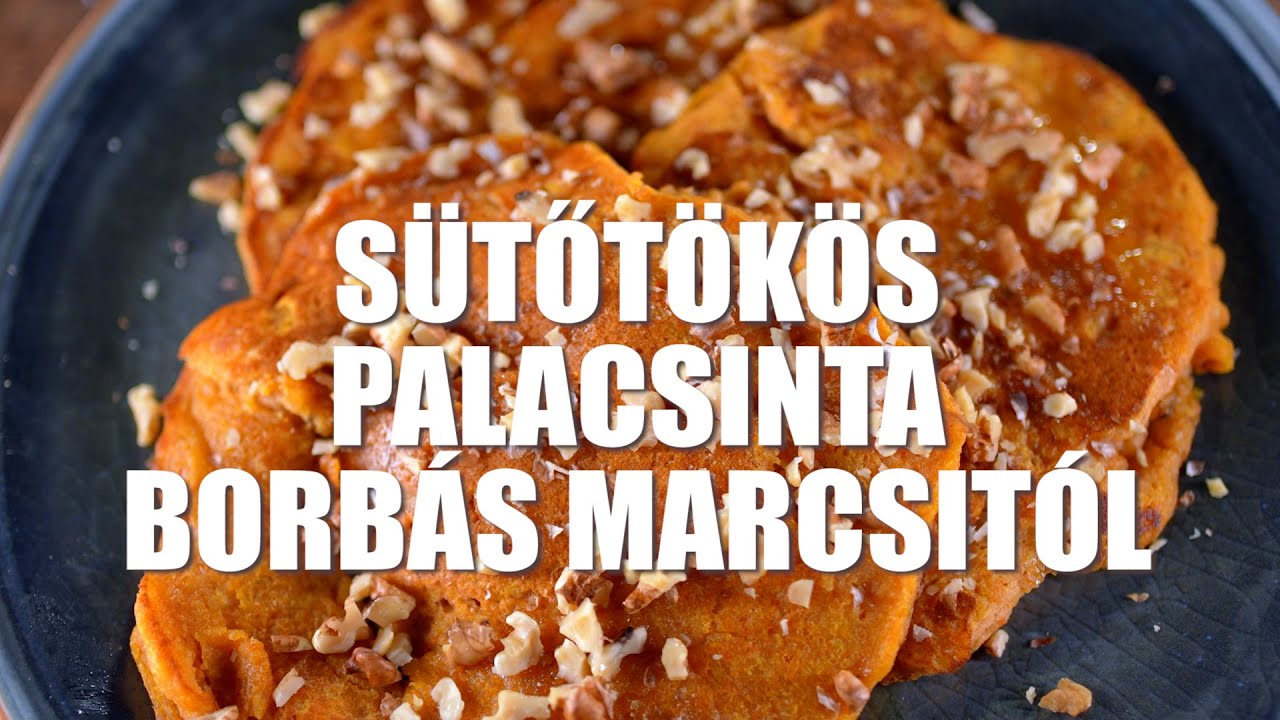 Sütőtökös palacsinta Borbás Marcsi konyhájából