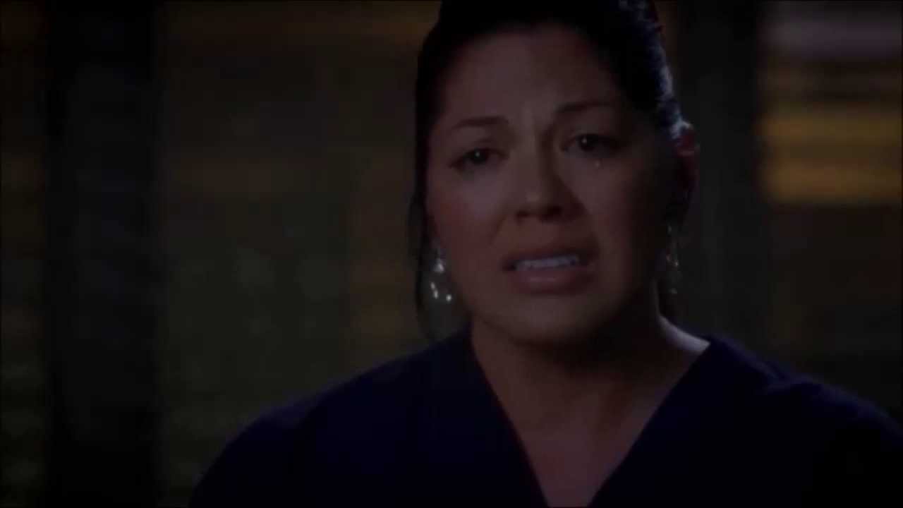 Callie and Arizona moments - Callie finds out/