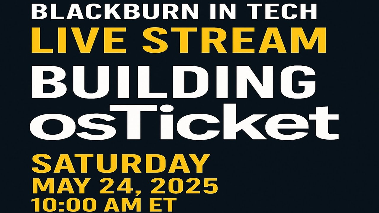 Live osTicket Build & Setup &ndash; Helpdesk System from Scratch | Blackburn in Tech