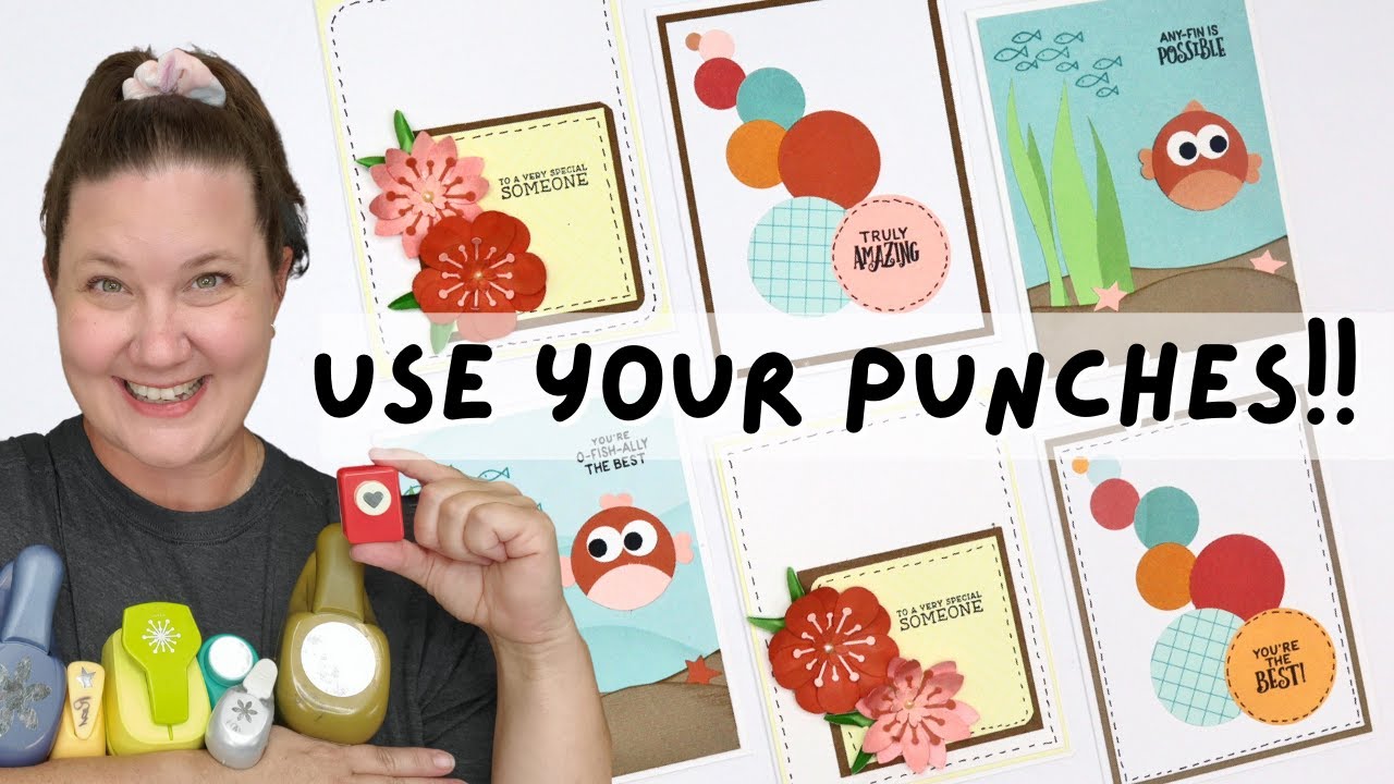 Fun Ways to Use Your PUNCHES on Cards!