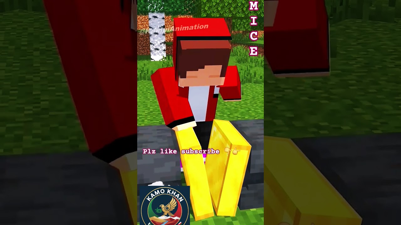 JJ Sister's EPIC Minecraft Strength! 💪 | Maizen Fan Animation 