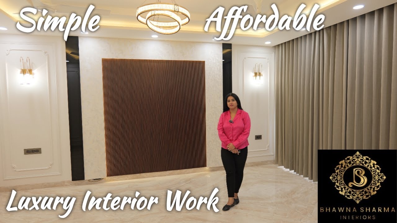 Luxury 3 Bhk Interior | Delhi Interior Designer | Best Home interior in delhi #youtube #shortvideo