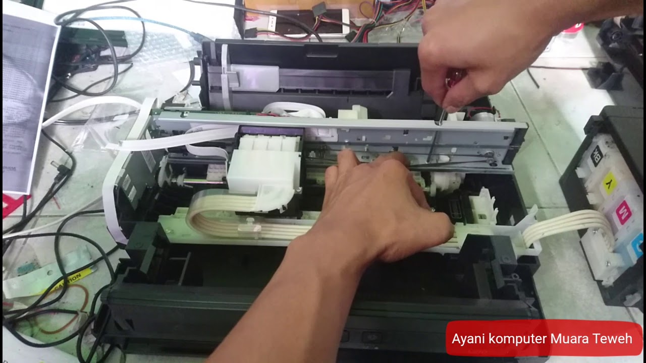 Cara ganti Kabel Head Epson L110 300 L310 L210 L220 L350 L360