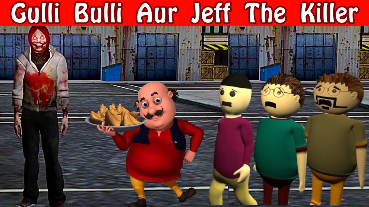 Gulli Bulli Aur Jeff The Killer Part 1 || Jeff The Killer Horror Story || Make Joke Productions