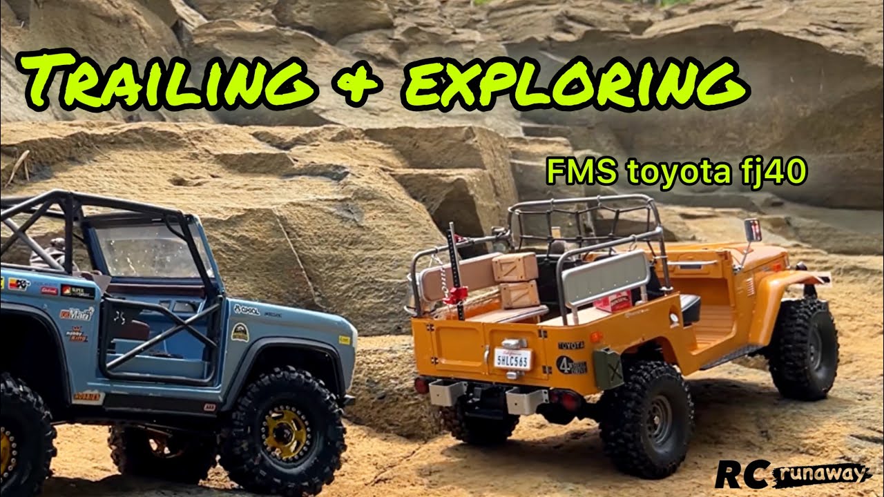 FMS TOYOTA FJ40 & SCX10iii Early Ford Bronco