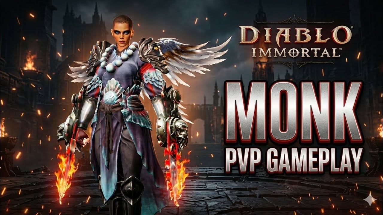 Diablo Immortal Monk PvP Build 2026 - Best Skills & Gear