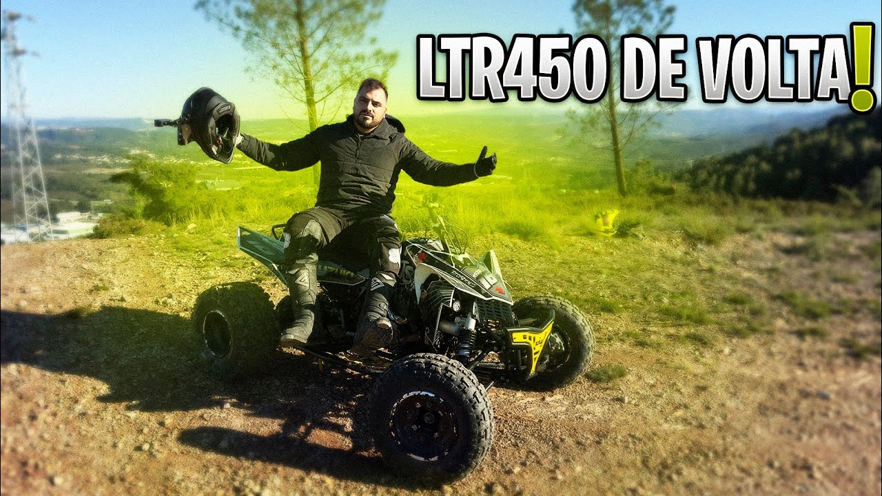 A LTR450 ESTÁ DE VOLTA AO MONTE APÓS 2 ANOS !!!!