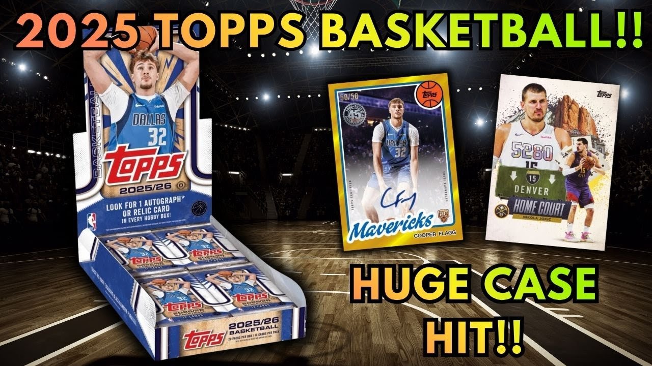 LEBRON CASE HIT!! 2025-26 Topps Basketball Hobby Box!