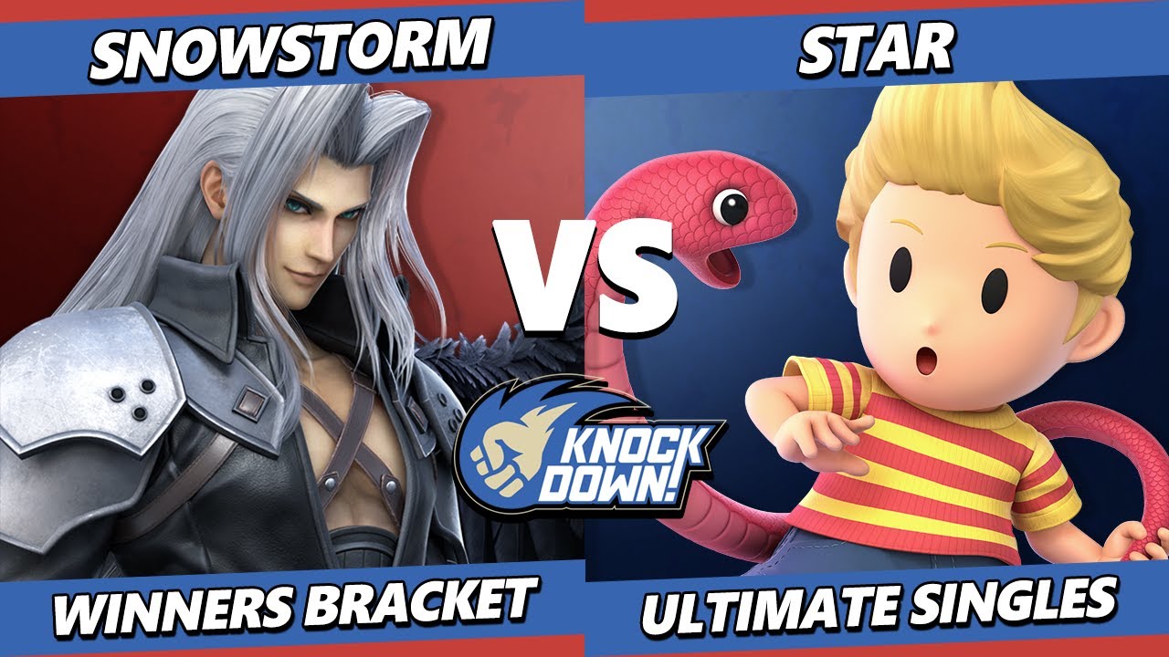 Knockdown 85 - Snowstorm (Sephiroth) Vs. Star (Lucas) Smash Ultimate - SSBU