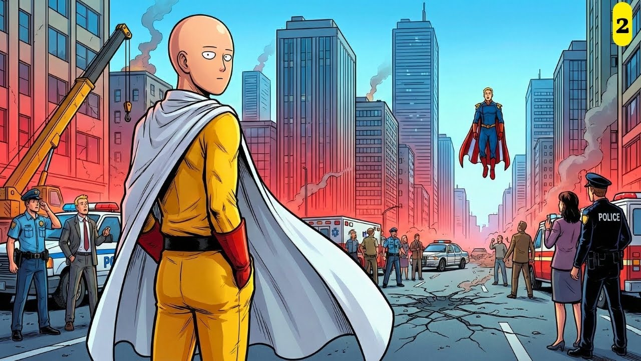 What If Saitama Left The Boys Universe Without Knowing He Saved It?