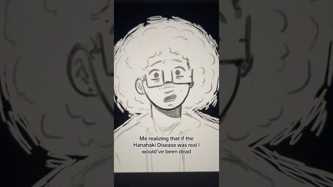 Would&rsquo;ve been coughing up flowers at age six #oldvideo #drawing #digitalart #hanahaki #fanfiction