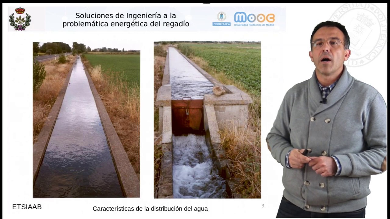 MOOC Regadío. Características de la distribución del agua