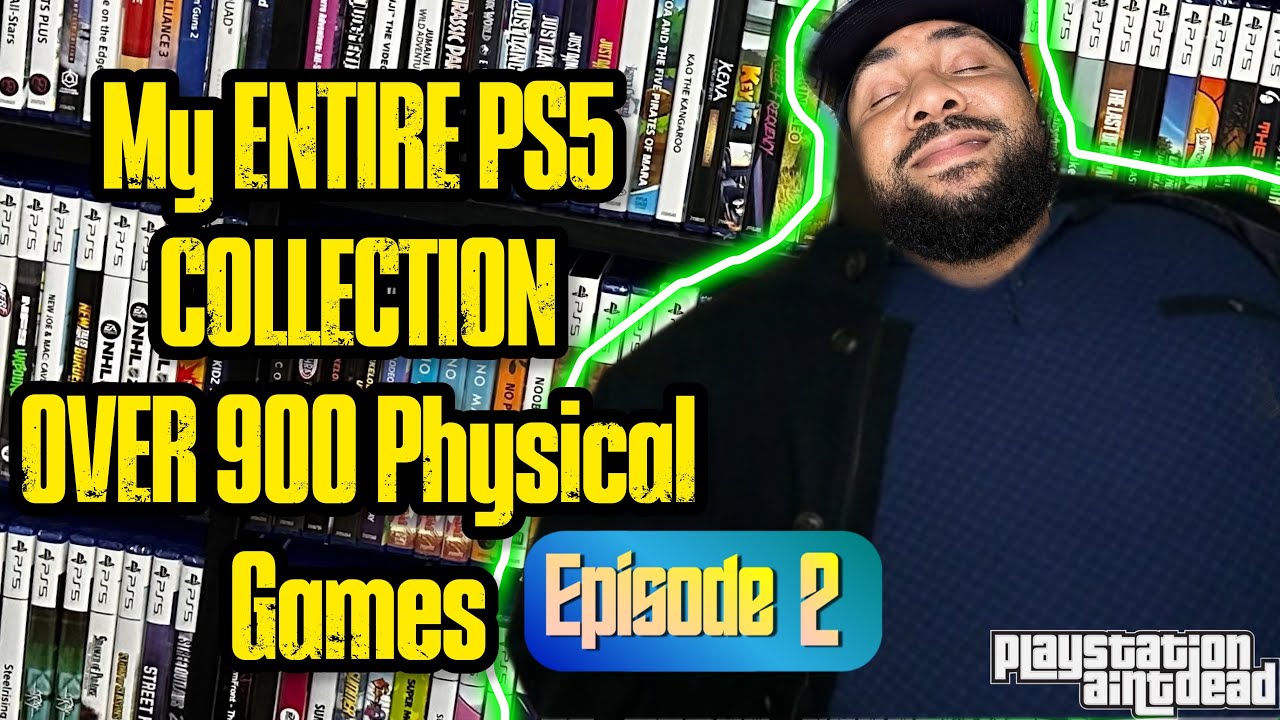 My ENTIRE PS5 Collection: Episode 2 - E-L (December 2023) -PlayStation 5 OVER 900 games