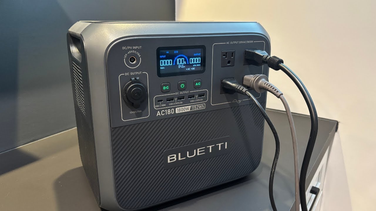The ONLY Power Station You Should Get! (Bluetti AC180 Torture Test)