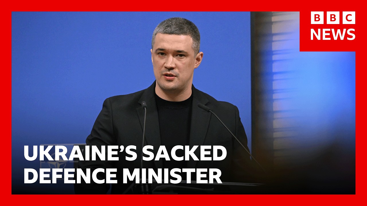 Who is Mykhailo Fedorov, Ukraine's drone war architect sacked as defence minister? | BBC News