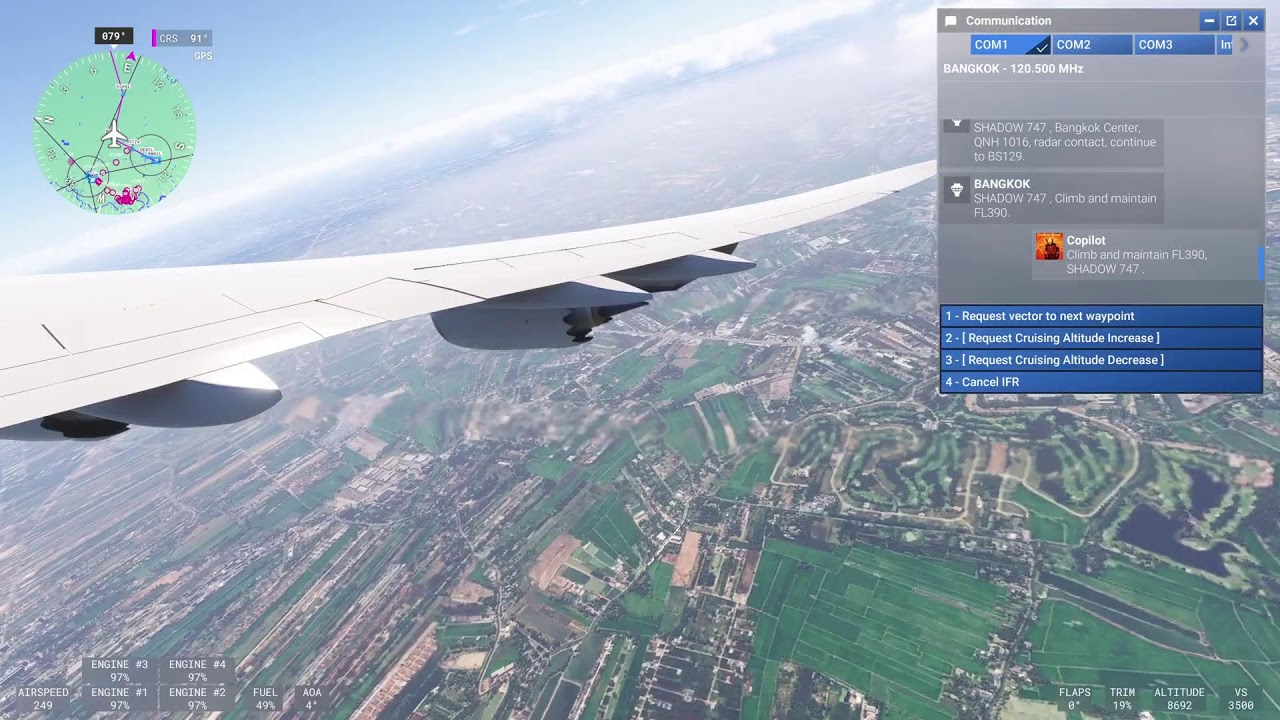 Flight Simulator 2024 on PS5 free flight 1/21/26 ✈️ flying any airport long flight  #flightsim2024