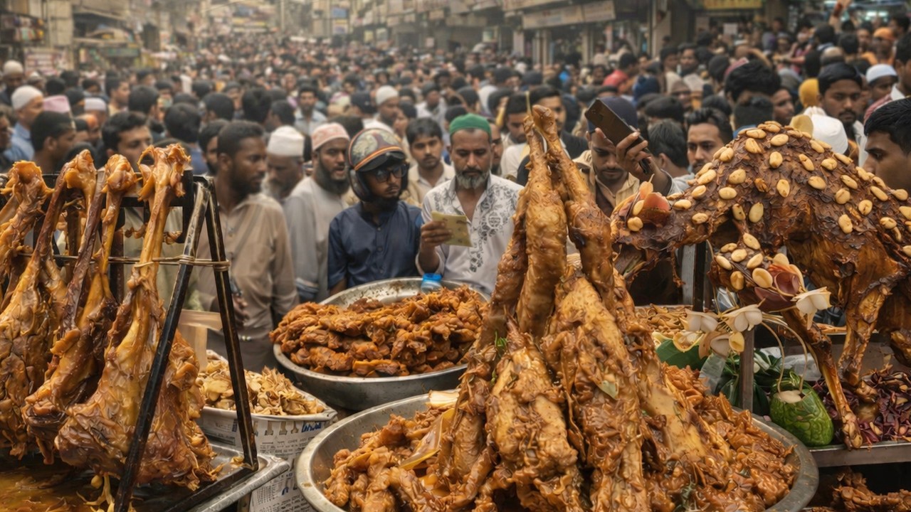 চকবাজার ইফতার মার্কেট 😍🔥 | Best Iftar Market in Old Dhaka | Chawkbazar