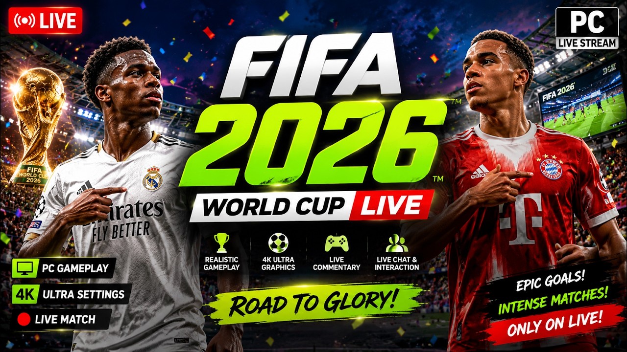 ⚽🔴 LIVE | FC 26 THE WORLD'S GAME | GAMEPLAY