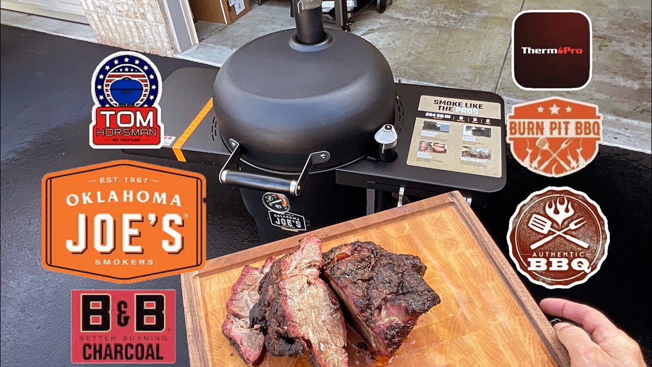 Совершенно новая коптильня барабанного типа Oklahoma Joe's Bronco / копченая курица!