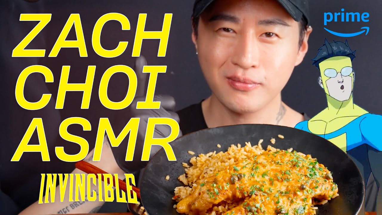 Invincible Season 2 ASMR Mukbang with @ZachChoi | Prime Video