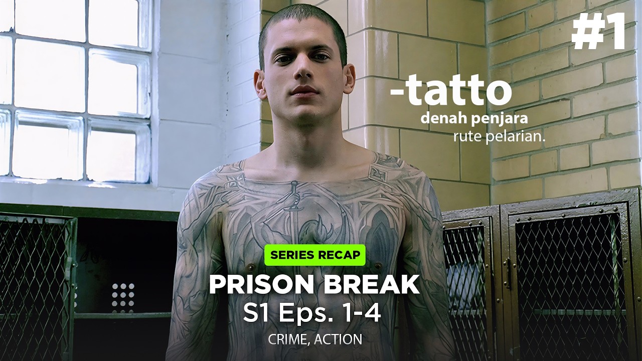 Sengaja masuk penjara untuk menyelamatkan saudaranya! - Alur Prison Break  | S1 Eps 1-4