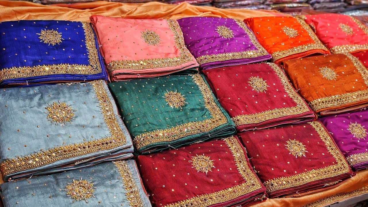 Fancy Silk Saree & Cotton Printed Saree Wholesaler in Kolkata 😱😱  Barabazar Saree Wholesale Market 