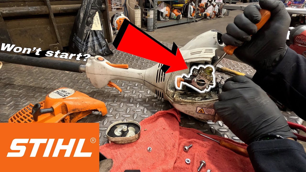 Stihl HT56 Pole Saw won't start Repair