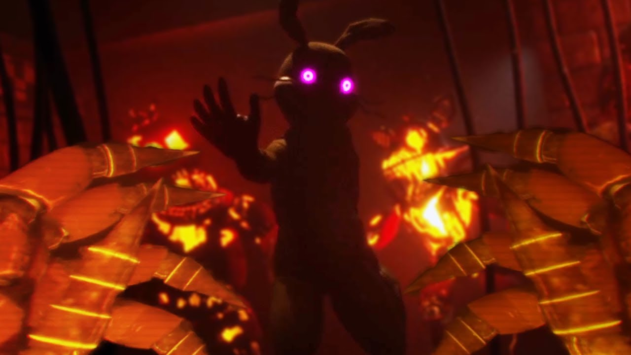 PLAYING AS GRIM FOXY AND HALLOWEEN ANIMATRONICS.. GLITCHTRAP IS COMING! | FNAF Simulator