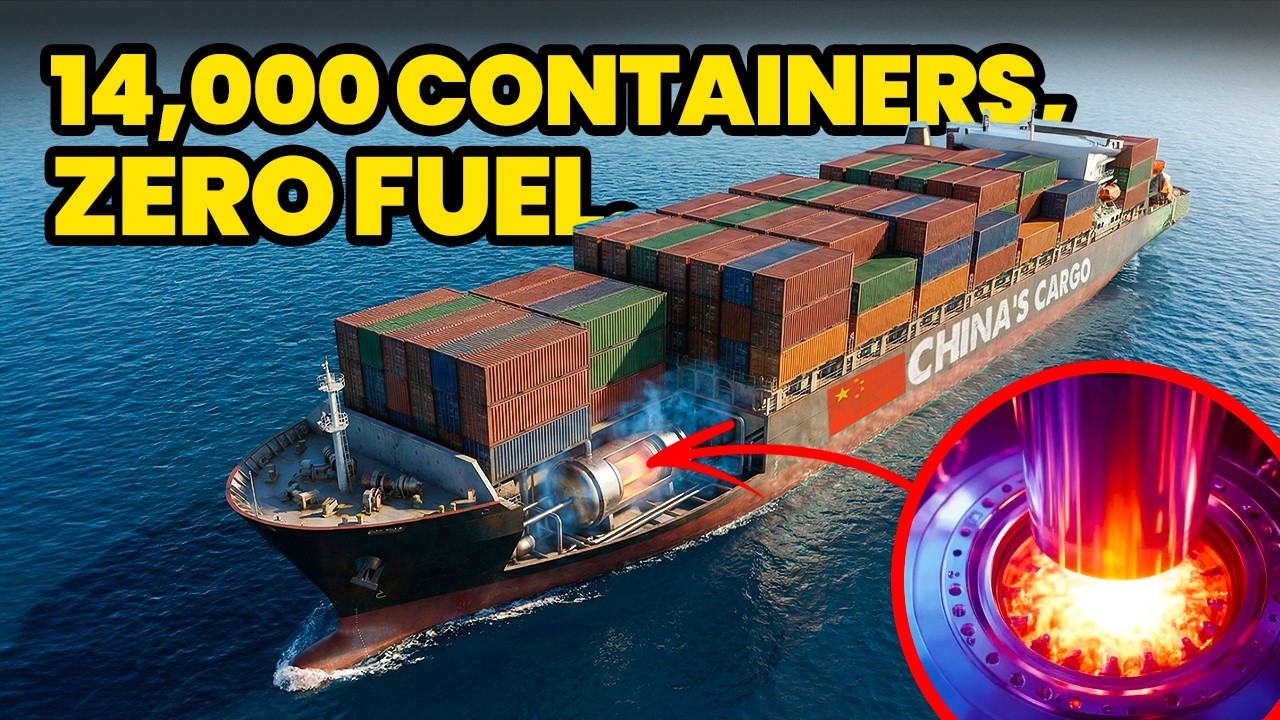China to Build a Thorium-Powered Mega Ship That Never Shuts Down