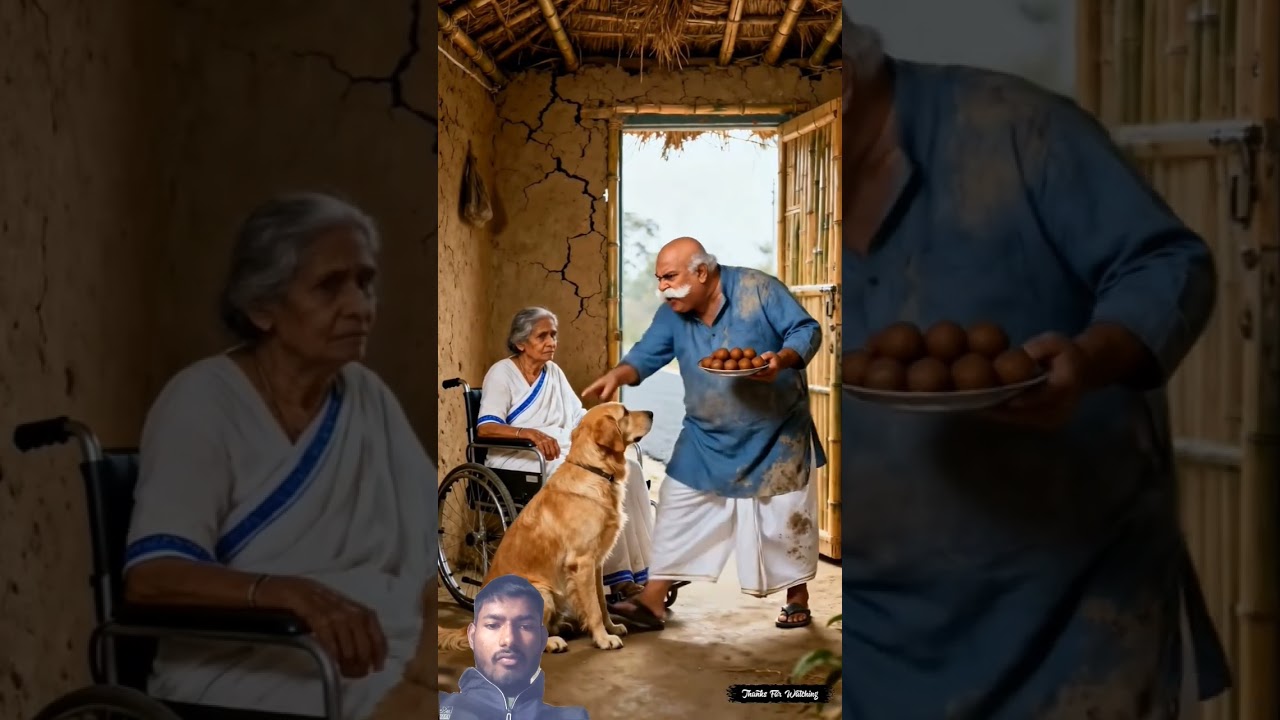 Poor dog stole food for disabled grandmother 