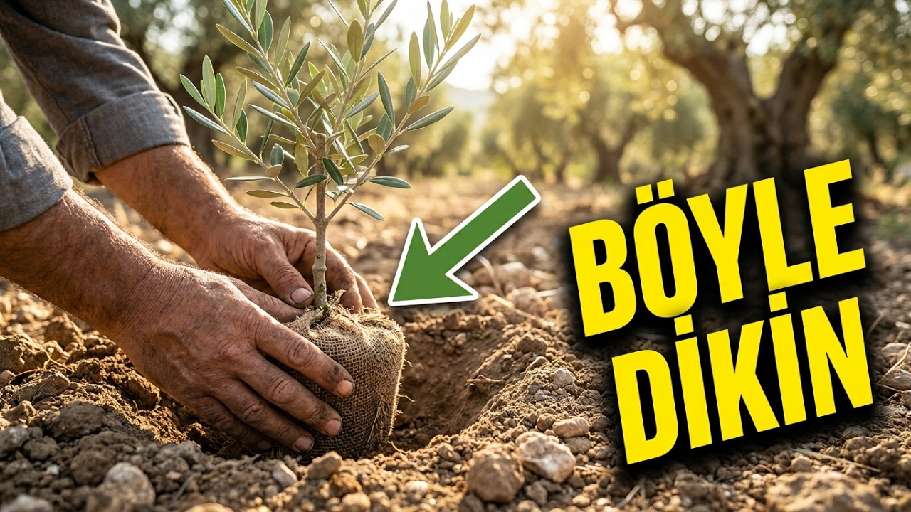 Zeytin Fidanı Nasıl Dikilir ?
