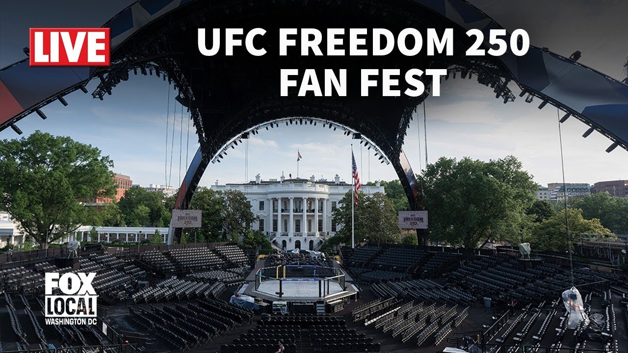 LIVE: UFC Freedom 250 Fan Fest