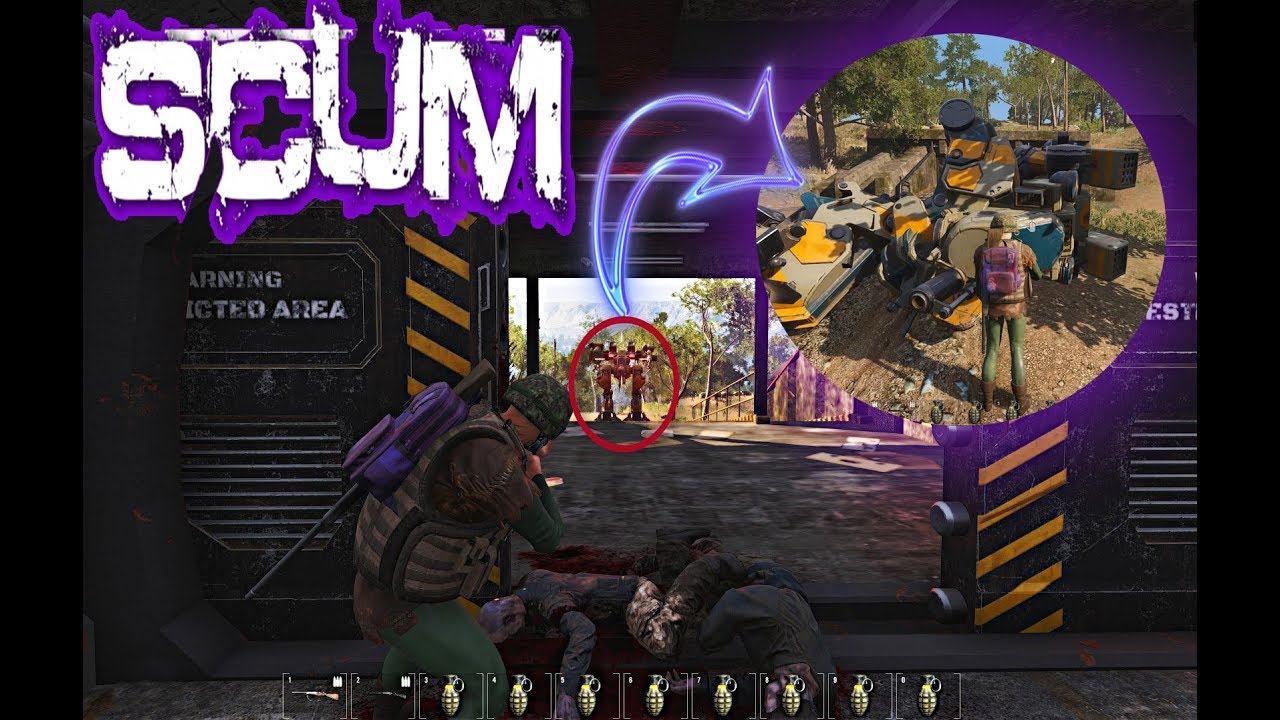 COMO DESTRUIR O SENTINELA (ROBÔ) | SCUM