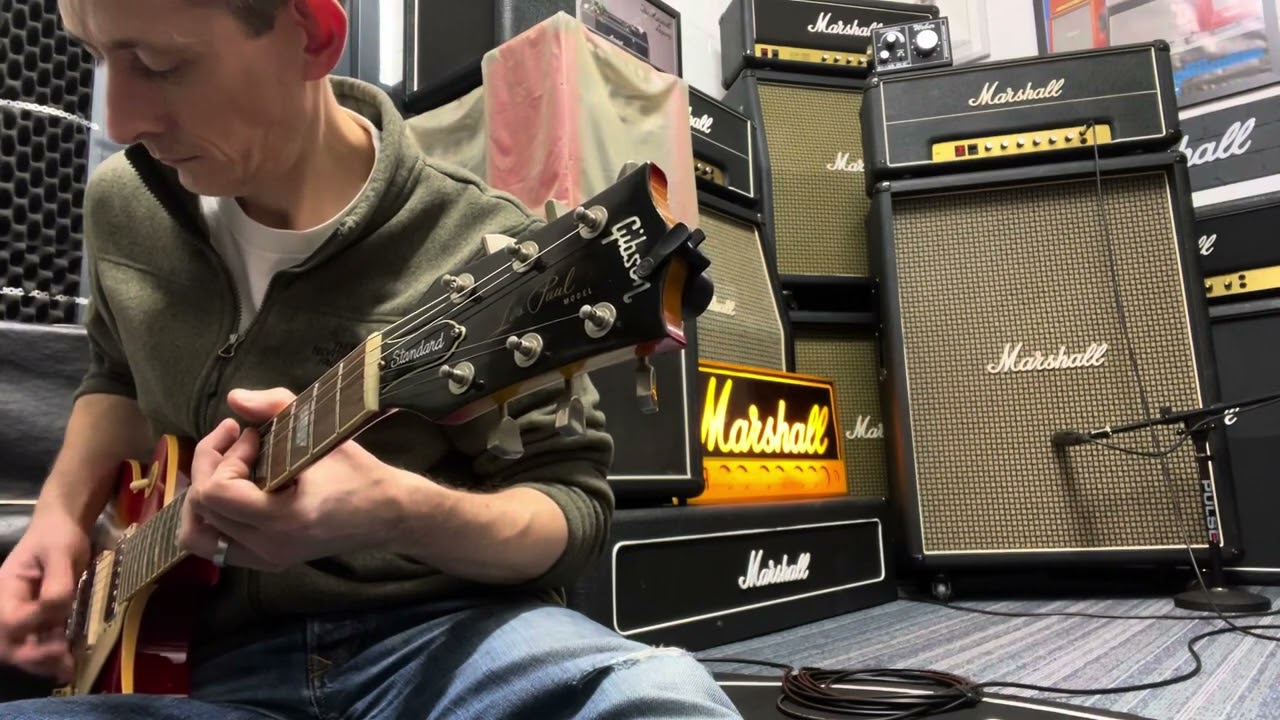 Marshall 1978 JMP Lead Master Volume 100w Head Model #2203 Serial SL/A 10837K thru 1979 JMP 2x15 Cab