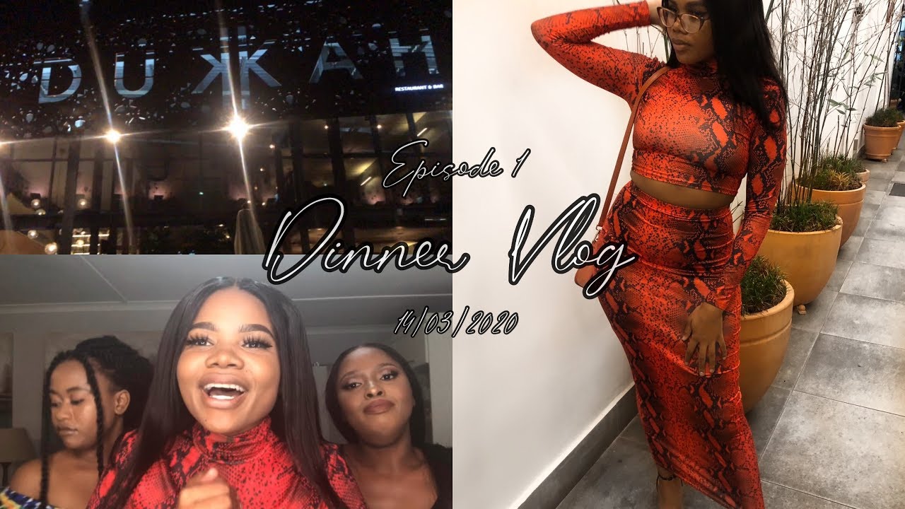 Episode 1 : Dinner Vlog❤️ || South African Youtuber