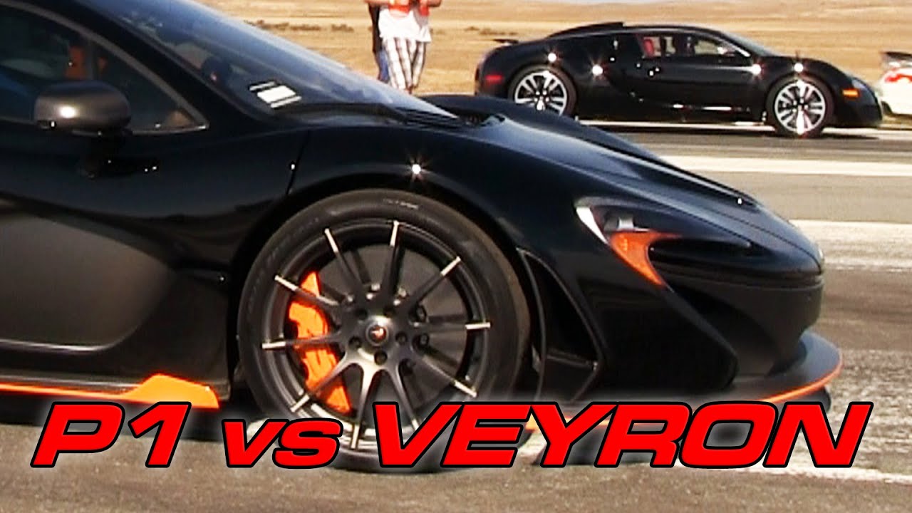 Bugatti Veyron vs McLaren P1