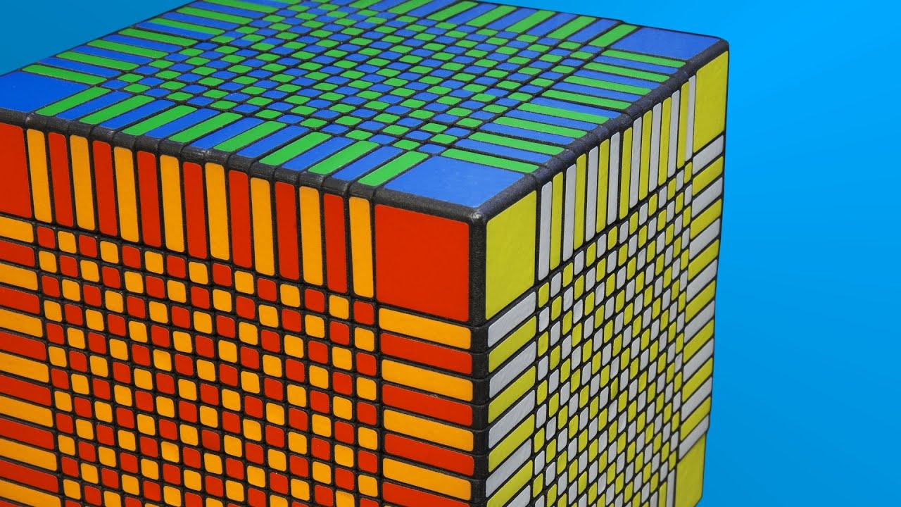 17x17x17 Over the Top Cube - World Record Cube