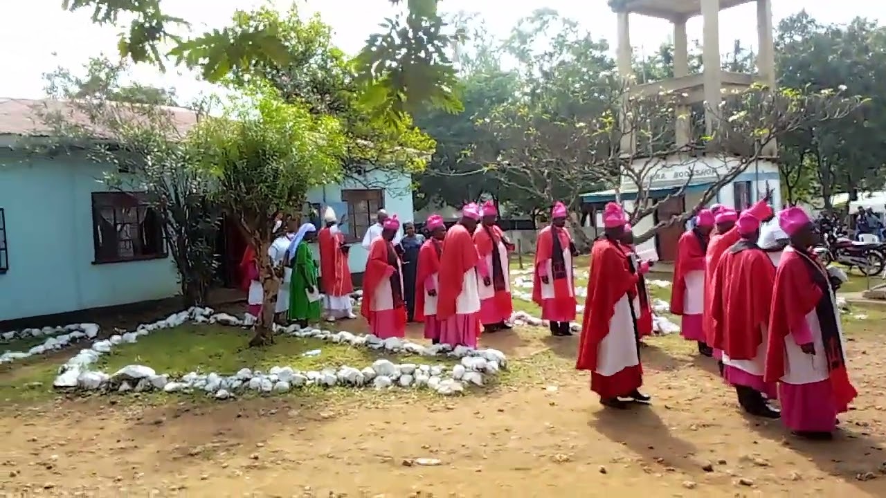 archbishop of Church of Christ in Africa procession