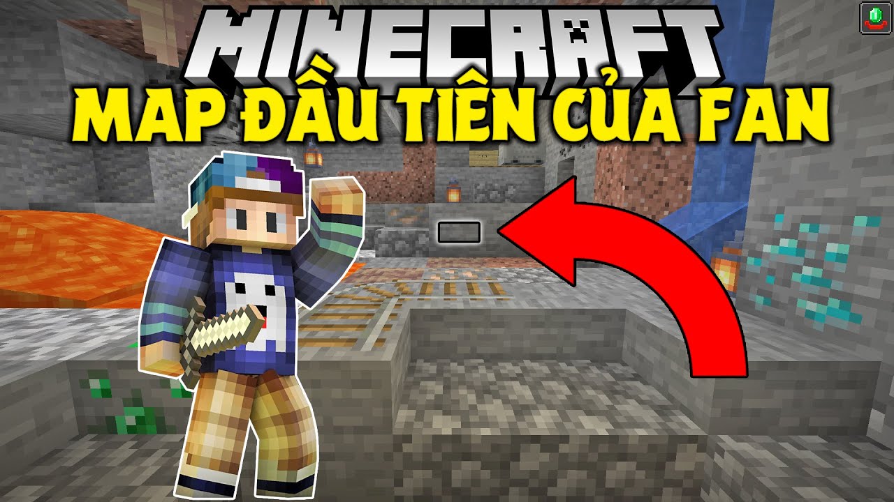 THỬ THÁCH TÌM CÁI NÚT VÀ CHƠI MINIGAME CỰC DỄ !! *MAP LẦN ĐẦU CỦA BẠN FAN*