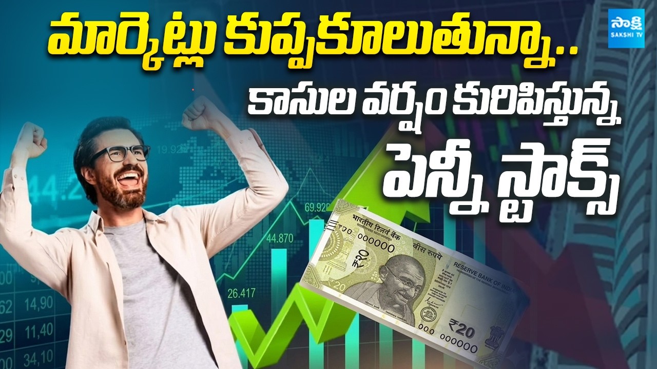 Markets Are Collapsing, But These Penny Stocks Turned Into Big Money Makers | @SakshiTVBusiness1