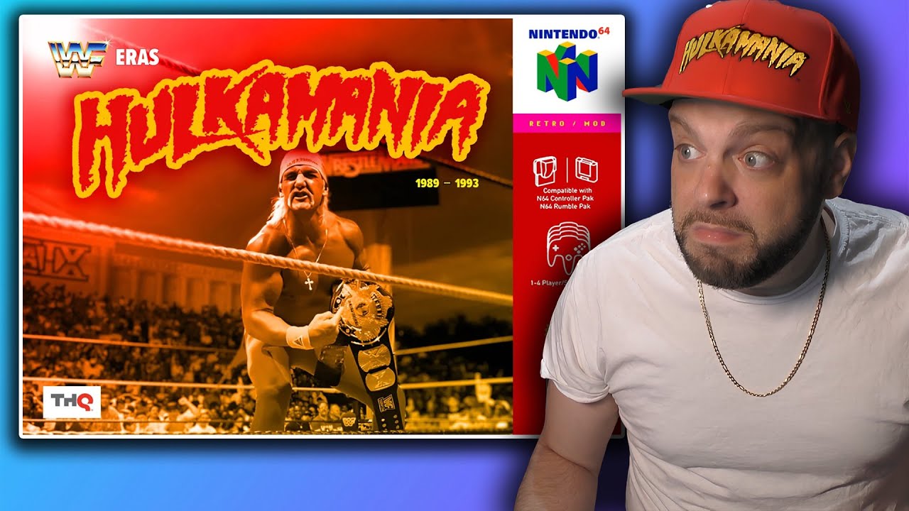 Издание WWF Hulkamania для N64 — это просто улёт!