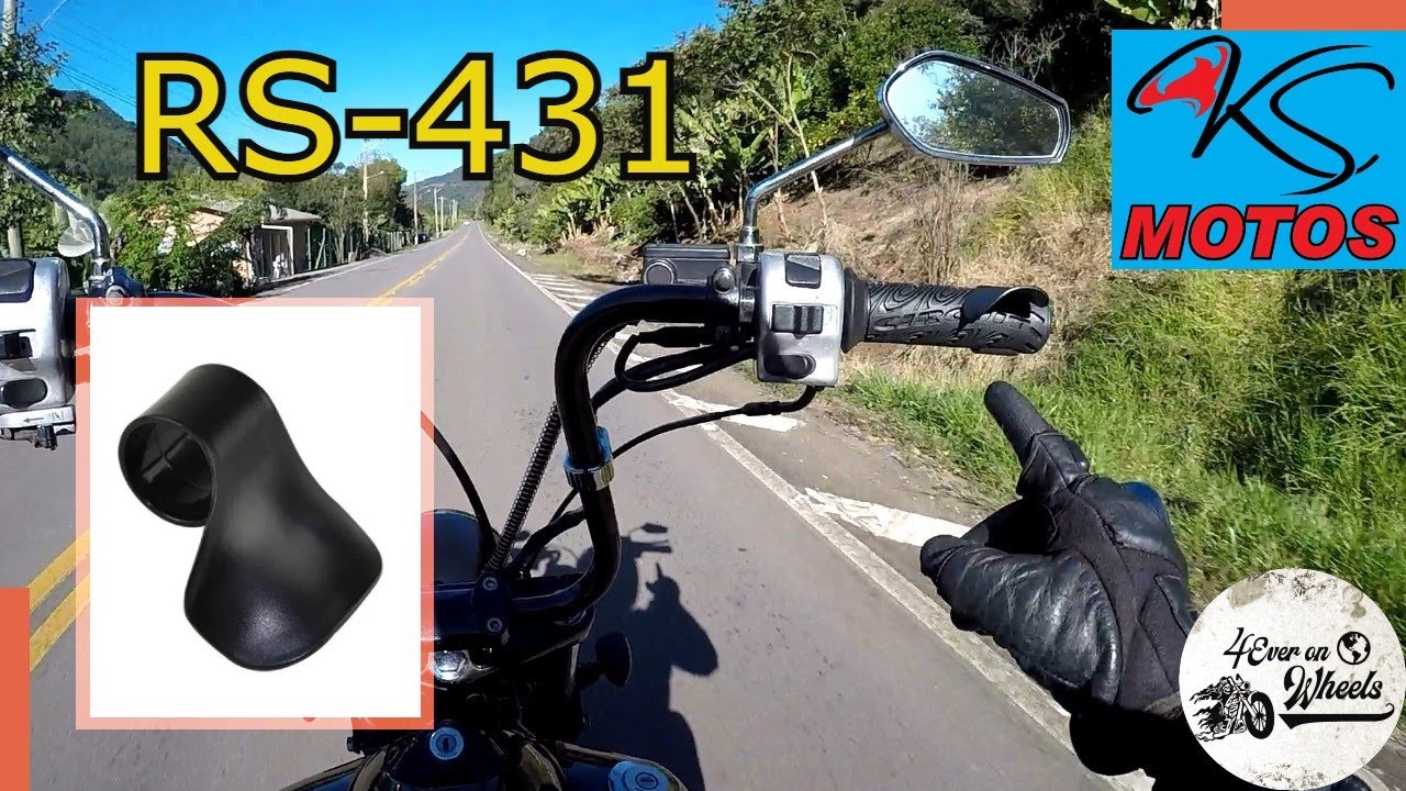 TESTANDO O APOIADOR DE M&Atilde;O (ACELERADOR AUTOM&Aacute;TICO) DA KS MOTOS T04 EP11