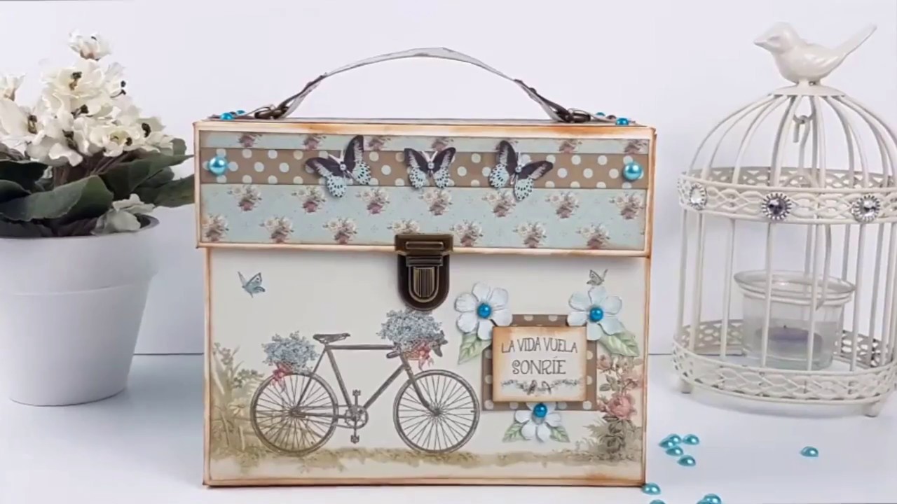 Proyecto Scrapbooking: Album Maleta