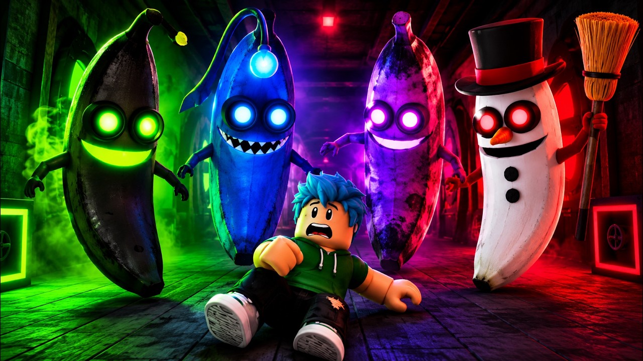 INFECCION en ROBLOX BANANA EATS!! Los Polo se CONTAGIAN!!