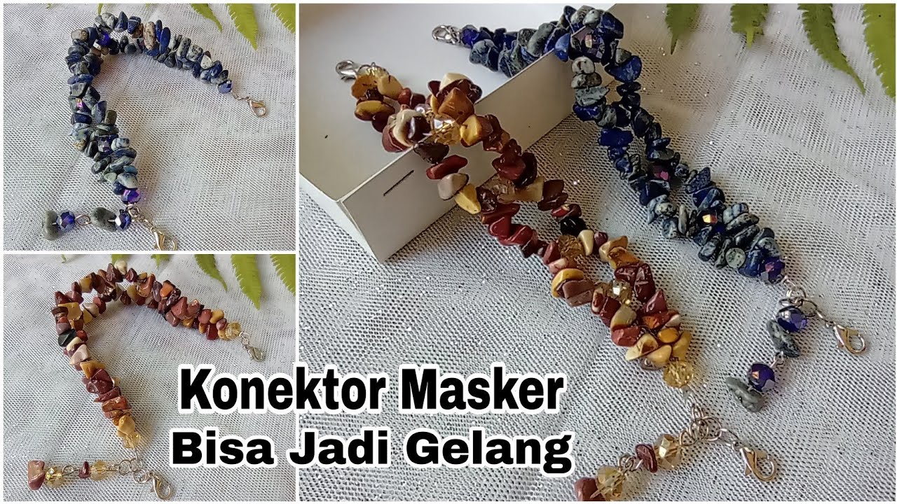 Cara Membuat Konektor Masker Multifungsi Bisa Jadi Gelang | Mask Connector Tutorial | Fito Ardina